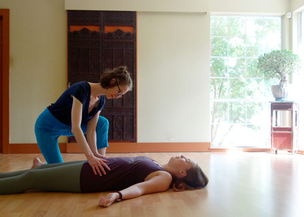 somatic yoga dallas Jessica O'Keefe Jessie King Private Session
